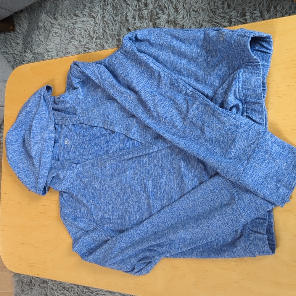 Cropped workout hoodie